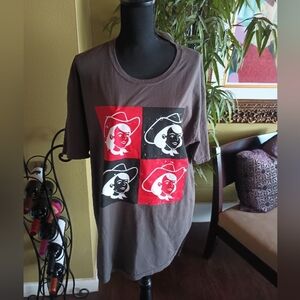 Andy Warhol cowgirl tshirt